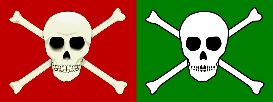 Simplification of the Jolly Roger