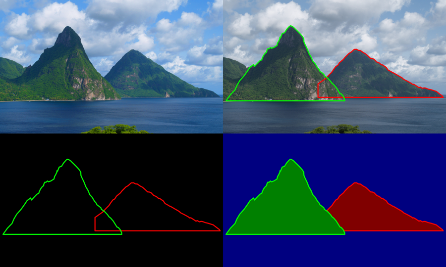 Tracing the Pitons