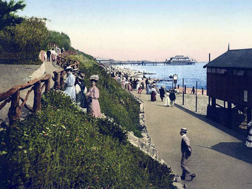A Postcard of Folkestone