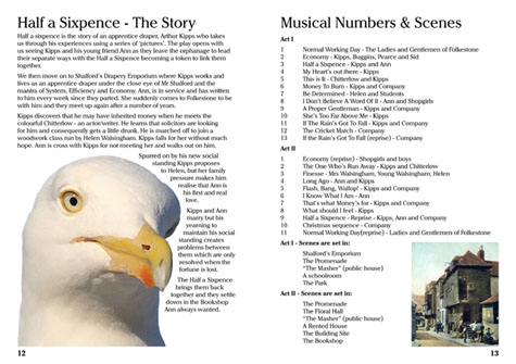 The Story and Musical Numbers