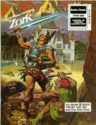 [Original Personal Software Zork Image]